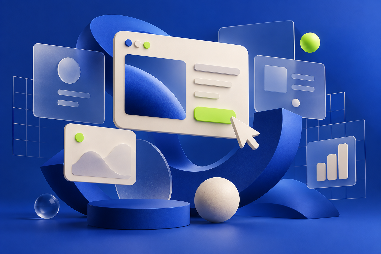 กราฟิกบริการออกแบบดิจิทัล UX/UI และ Figma